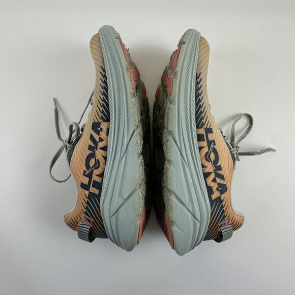 Hoka One One Rincon 2 Road Running Sneakers Lunar Rock Black Iris Womens 9.5 - Picture 11 of 12